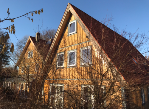 Haus Gartenseite