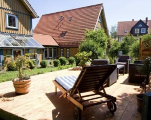 Hausseite Garten